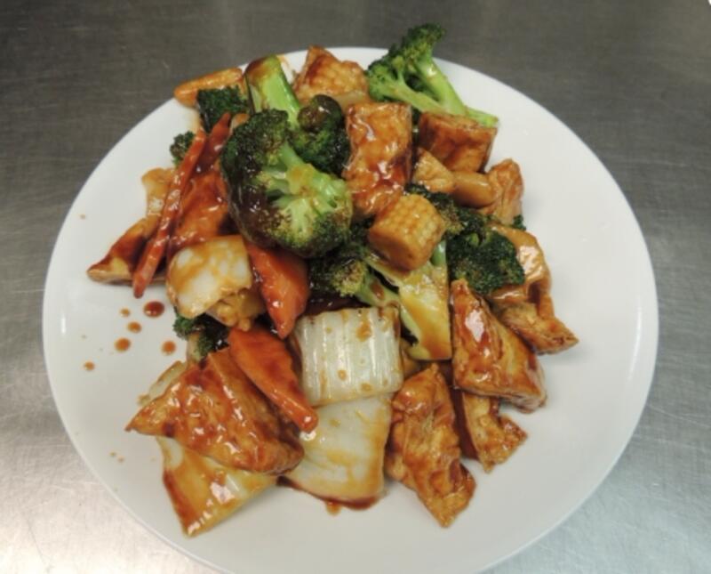 Sauteed Tofu W. Mixed Vegetables