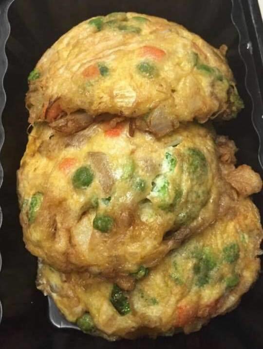 Vegetable Egg Foo Young